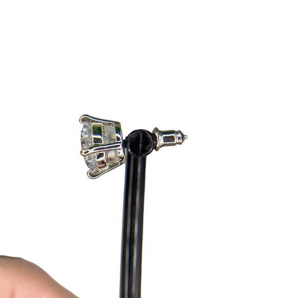 Classic Sparkly Rhinestone Large Stud Earrings - Picture 13 of 16